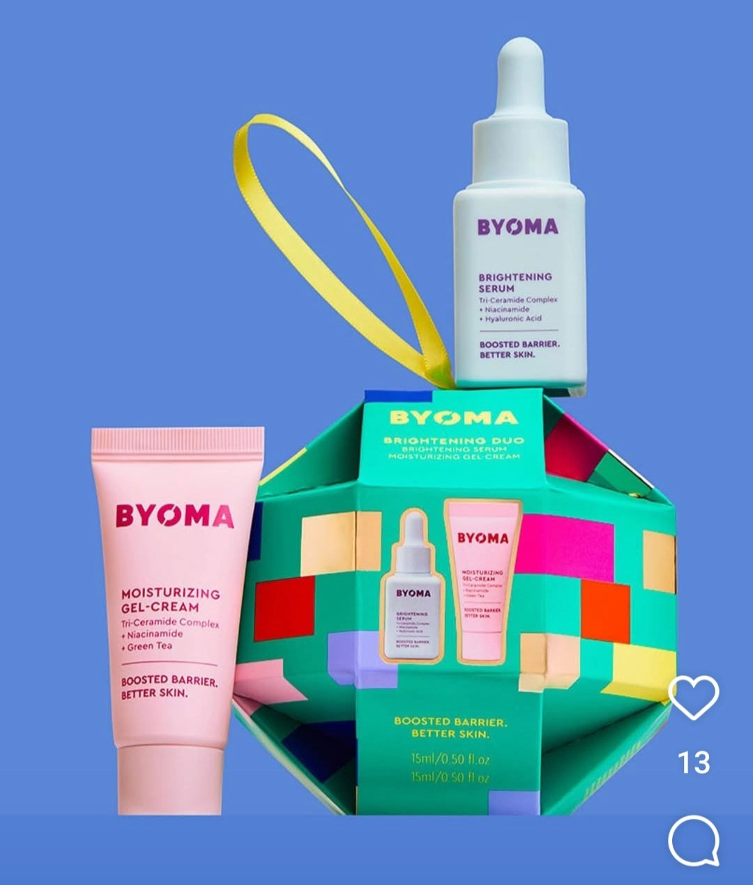 Byoma Barrier Boosting Duo, Small Gift Set