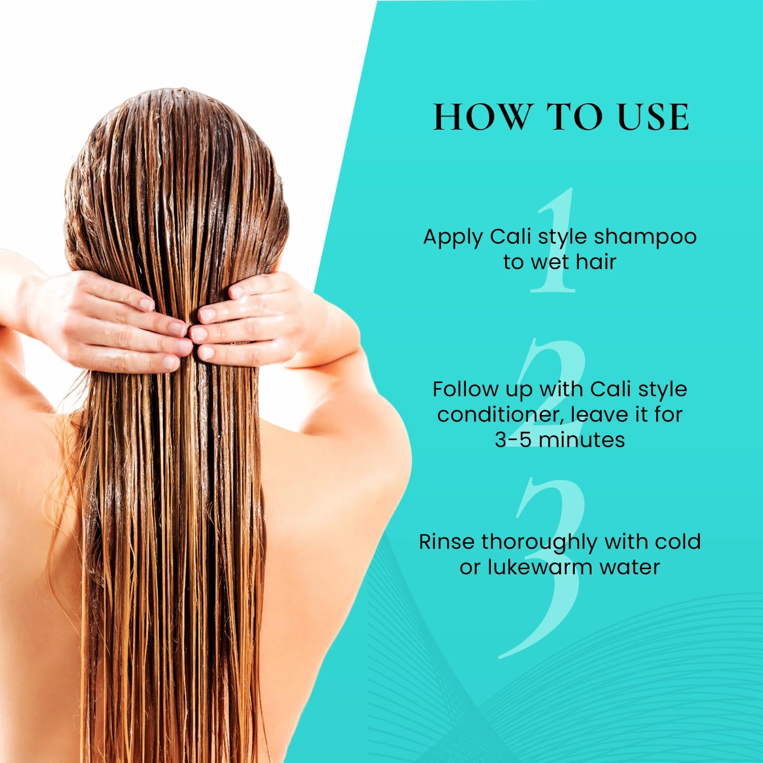 Cali Style Ritual Care Vegan Conditioner | 5-in-1 Benefits - Moisturizing, Hydrating, Defrizz, Nourishing, & Softening | With Argan Oil, Green Tea & Olive Oil | No Paraben & Sulfate (16.9 Fl. Oz)