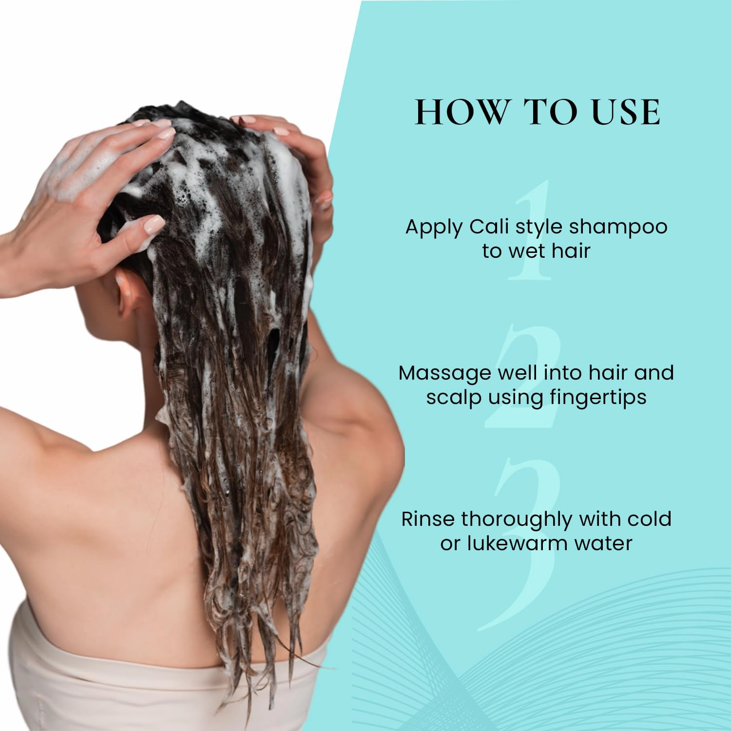 Cali Style Ritual Care Vegan Shampoo | 5-in-1 Benefits - Nourishing, Moisturizing, Hydrating, Cleansing, and Volumizing | With Green Tea, Argan Oil & Keratin | Sulfate & Paraben-Free (16.9 Fl. Oz)