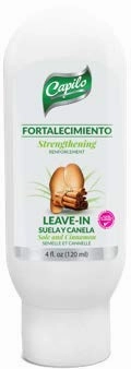 Capilo Sole & Cinnamon Leave-In Conditioner – Hair Moisturizer for Dry Hair, Hair Growth & Treatment Support, Mineral Oil Free, Petroleum Jelly Free, Routine Conditioner (4 oz)
