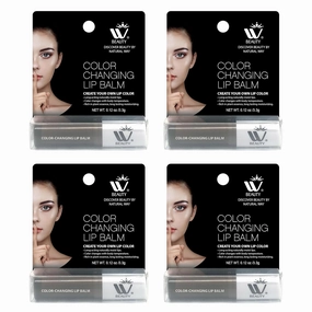 Care Lip Balm 4-Pack, 3.3g Each – Enriched with Vitamin E, Color-Changing Tinted Moisturizer, Provides Long-Lasting Repair, Hydration, and Soft, Smooth Lips