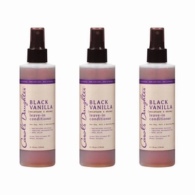 Carols Daughter Black Vanilla Leave-In Conditioner, 8 Fl Oz (Pack of 3)