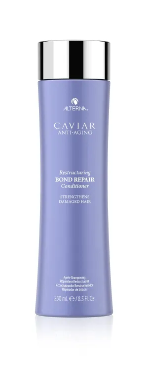 CAVIAR Anti-Aging Restructuring Bond Repair Conditioner | For Brittle, Damaged and Split Ends | Repairs, Strengthens & Protects Damaged Hair | Sulfate Free
