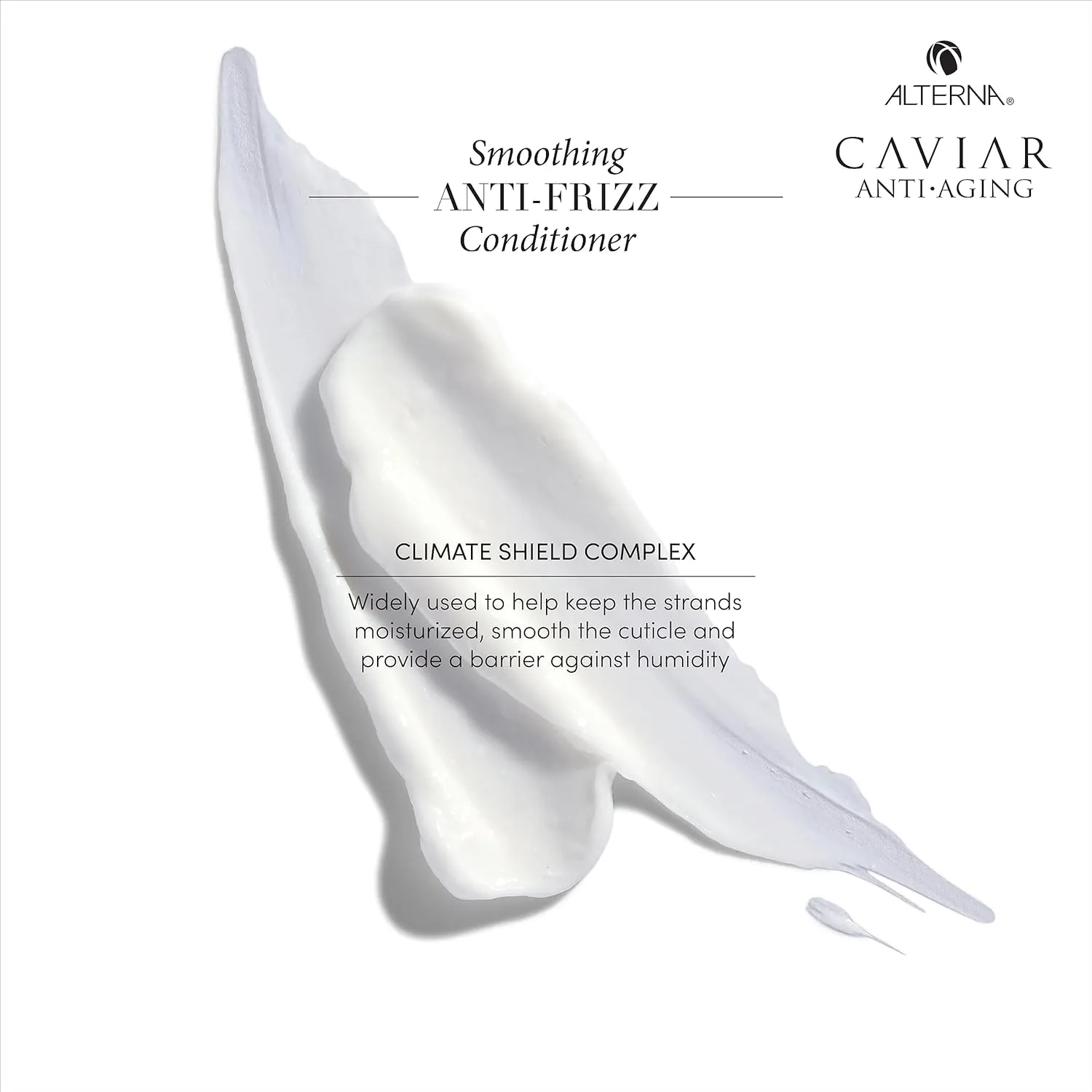 CAVIAR Anti-Aging Smoothing Anti-Frizz Conditioner| For Medium, Thick Hair | Smooths Hair, Tames Frizz | Sulfate Free