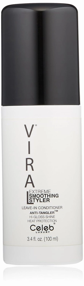 Celeb Luxury Leave-In Vegan Professional Hair Styler, Conditioner, Hair Moisturizer for Optimal Hydration, Nourish Hair with Smoothing High Gloss Shine