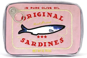 Cessfle Canned Sardines Makeup Bag, Creative Cute Makeup Bag Canned Fish Cosmetic Bag Coquette Cosmetic Pouch Aesthetic Toiletry Bag For Women…, Pink, 1hf2rh1lg4pn1ny8bp2