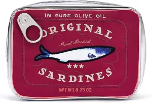Cessfle Canned Sardines Makeup Bag, Creative Cute Makeup Bag Canned Fish Cosmetic Bag Coquette Cosmetic Pouch Aesthetic Toiletry Bag For Women…, Red, 1hf2rh1lg4pn1ny8bp2