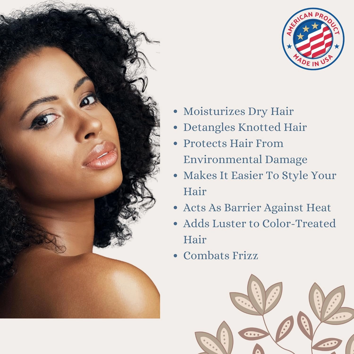 Chebe Leave In Conditioner Hair Growth with Provitamin B5, Thickening Strengthening Chebe Butter, Chebe Powder, Chebe Oil, Silk Amino Acids, Collagen (Lavender, 4 Ounce)