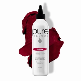 Cherry Moisturizing Color Depositing Conditioner - Brighten & Tone Faded Hair, Semi-Permanent Dye, Prevents Fade, Extends Color Service on Treated Hair, 8.5 Oz.
