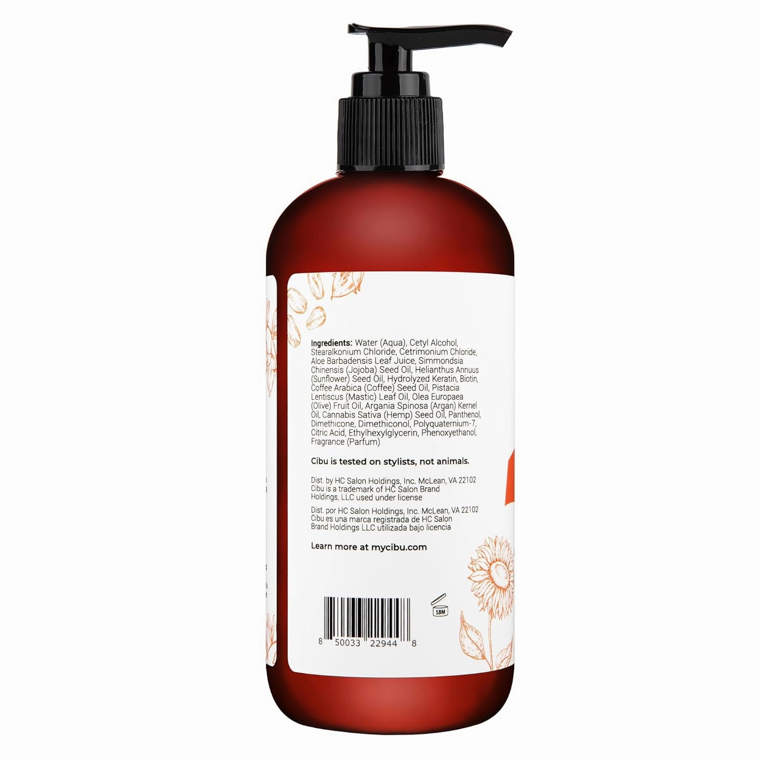 CIBU Curl   Coil Conditioner Cleanses, Hydrates, Revitalizes, Detangles & Preserves Natural Curl   Coil for Frizz-Free Smooth Manageable Hair (Conditioner, 350ml)