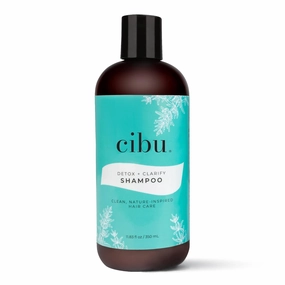 cibu Detox   Clarify Shampoo 30007 Cleanses & Gently Removes Product Build Up, Chlorine, Hard Water Minerals | For All Hair Types & Color Treated | Revitalize Hair and Scalp | Refreshing Scent 11.83oz