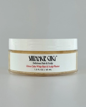 Citrus Cider Whip Hair Plaster | Vitamin C Infusion for Radiant Hair | Fruit Butters, Orange Peel Serum, Argan & Coconut Oils | Transform Damaged Hair Into Silky Mane