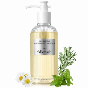 Clarifying Shampoo for Build Up, Dandruff Shampoo with Rosemary & Peppermint Extract, Reduces Oil, Volume, Hydrating, Strengthening, Sulfate-Free for All Hair Types