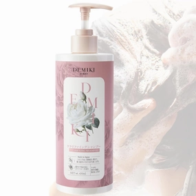 Clarifying Shampoo for Women | Japanese Shampoo Sulfate Free for Oily Hair | Dye & Paraben Free | Organic Rose Scent, Moisturizing, Refreshing Natural Hair Care,16oz