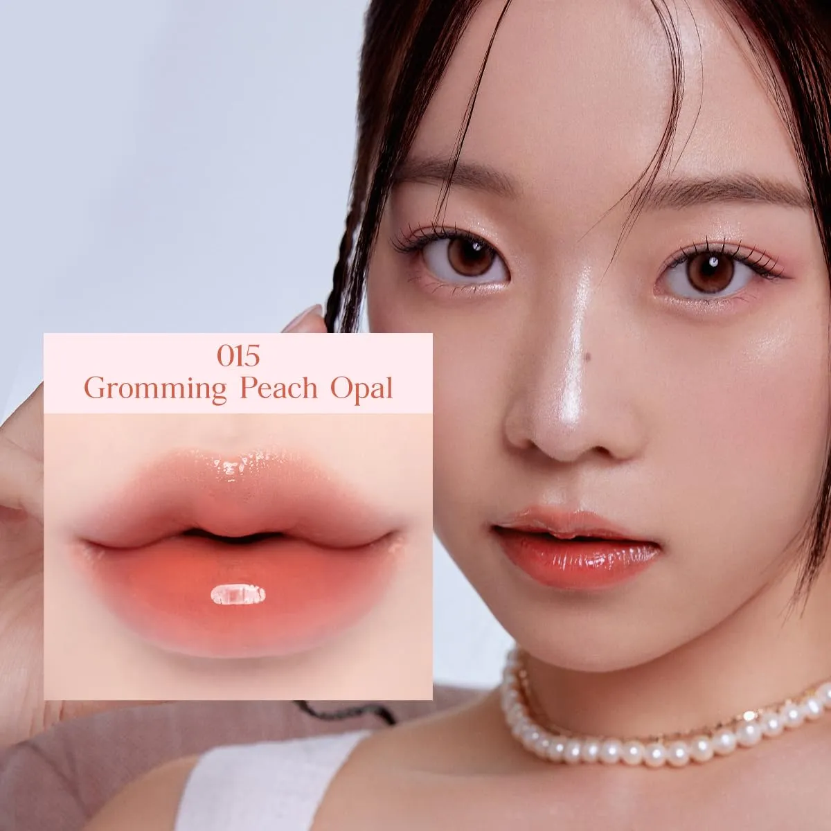 CLIO CRYSTAL GLAM TINT (015 GROOMING PEACH OPAL)