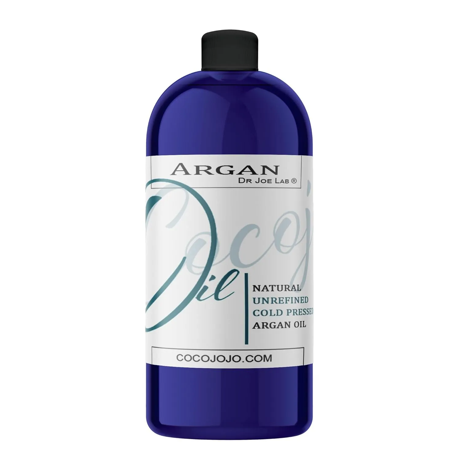 cocojojo Argan Nut Oil 32 oz Pure Natural Moroccan Argon Nut Unrefined Cold Pressed Extra Virgin - for Hair Skin Body Nail and Beard - Moisturizing, Soothing, Hydrating, & Nourishing Marrakesh Oil