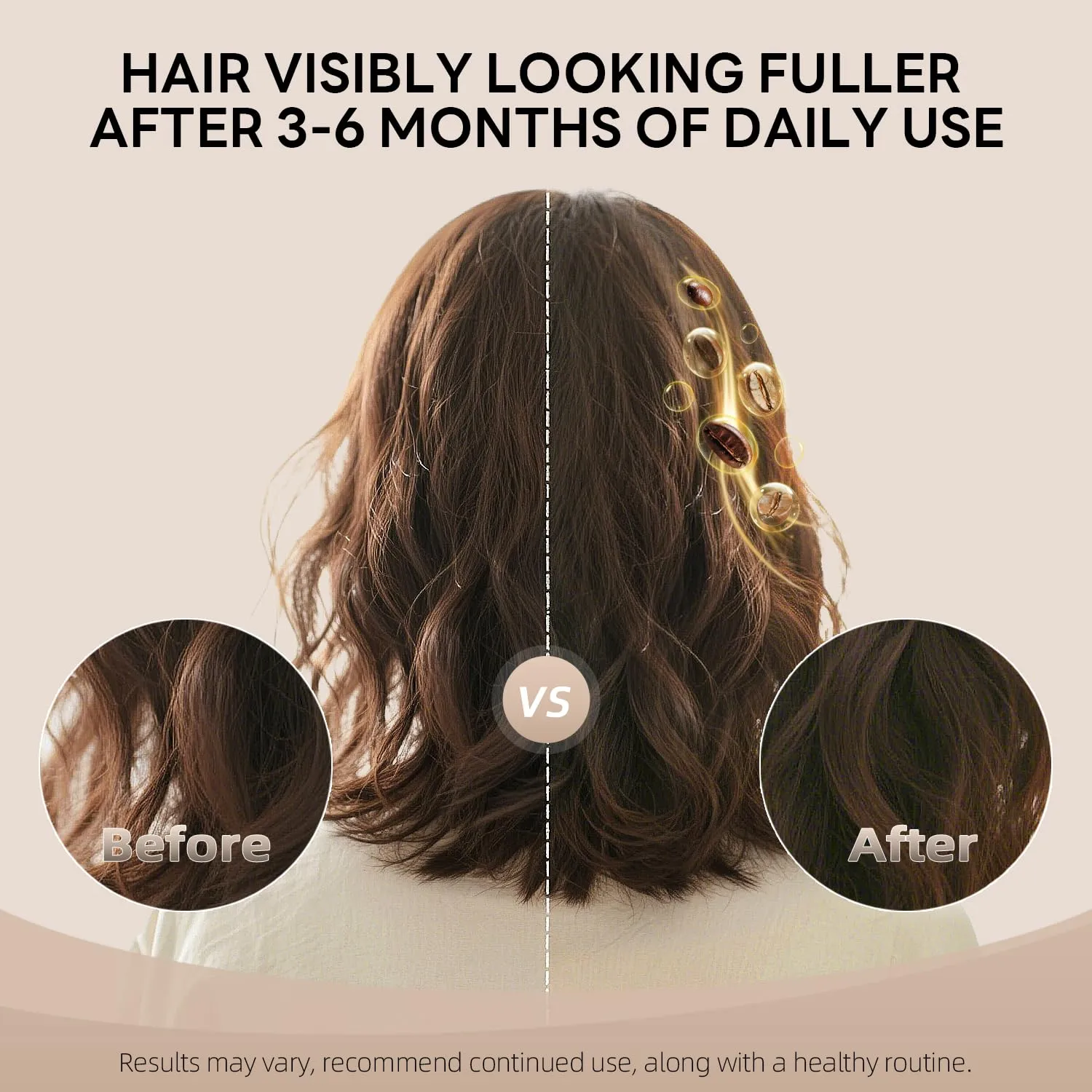 Coffee  Thickening Conditioner | Infused with Arabica Coffee Oil, Caffeine & Niacinamide | Hair Strengthening & Thickening for Thin, Fine Hair | Silicone-Free, Safe for Color-Treated Hair