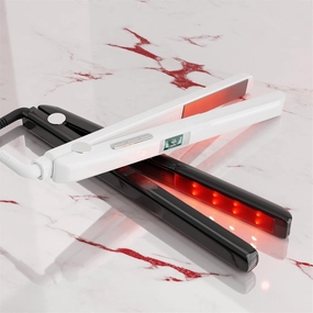 Cold Iron Hair Infrared, Cold Infrared Iron for Hair Damaged, Ultrasonic Infrared Cold Hair Treatment Flat Iron, Cold Straightener