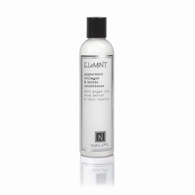 Collagen & Biotin Conditioner, 9 oz – EleMINT – Peppermint, Vitamin B7, Manuka Honey & Jojoba – Nourishing, Smoothing, Color-Safe – Sulfate-Free