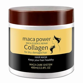 Collagen Hair Mask & Keratin Hair Mask,Hydrating Argan Oil Hair Repair Treatment Deep Conditioner Hair Protein Treatment for Natural Keratin Hair Treatment Hair Masque (Gold)