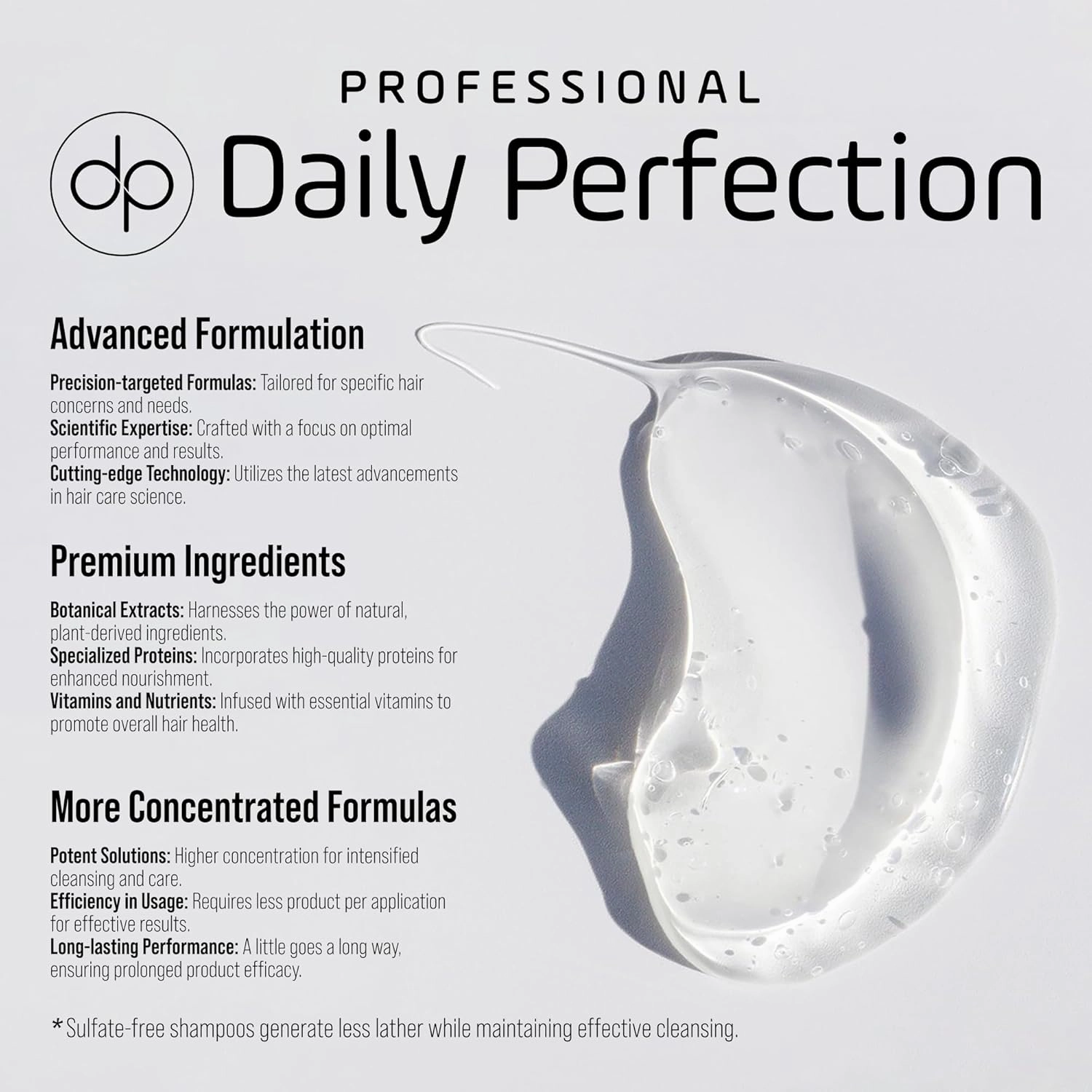 Collagen Shampoo to Hydrate and Volumize Your Hair with Biotin and Keratin. Salon-Grade Formula, Salt-Free, Sulfate-Free, and Paraben-Free for Fuller, Healthier Hair.