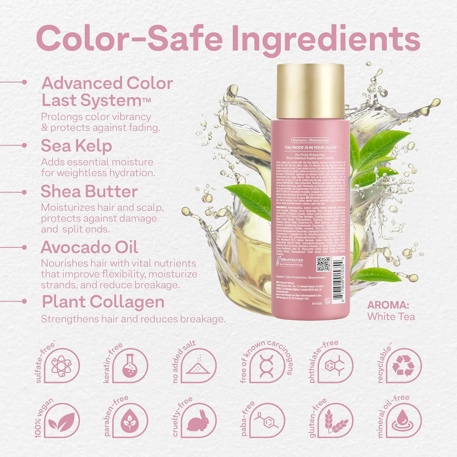 ColorProof Haircare LLC Smooth Shampoo 8.5 Oz