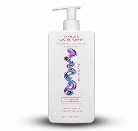 Conditioner - Vanilla & Cactus Flower - Contain Naturally Derived Ingredients | All Hair Type Color & Treated From Fine to Dry Damaged, Sulfate & Dye Free - 16.5 FLOz - Pack Of 01
