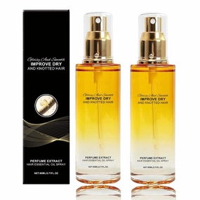 Conditioning Oil Spray Scalp & Hair Strengthener Leave-ln, Scented Hair Oil Perfume Spray for Women, Conditioner Comforting, Improve Dry and Frizzy, Glossy & Smooth for Dry and Knotted Hair