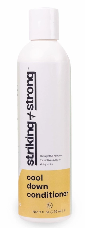 Cool Down Conditioner for Curly Hair | Sulfate, Paraben, Silicone Free | Hydrating & Nourishing with Aloe, Quinoa & Sunflower Oil | 8oz