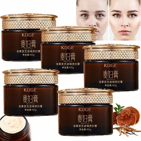 Cordyceps Lingzhi Noblewoman's Cream, 50g KUGE Face Cream, Cordyceps Ganoderma Tone-Up Cream Lady Cream, Japan Cordyceps Ganoderma Balm, Luxurious Moisturizing Tone up Cream (250g)