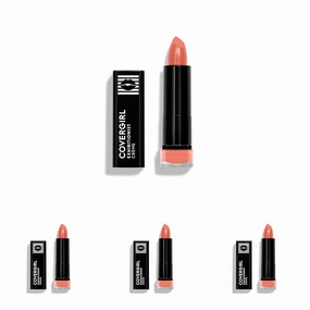COVERGIRL Exhibitionist Cream Lipstick, Peach High (Pack of 4)
