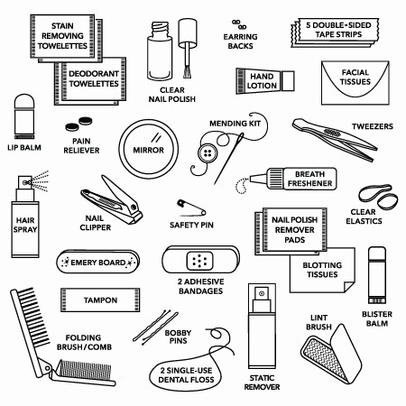 Criss Cross Shemergency Survival Kit