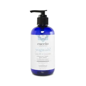 Cuccio Somatology Calm And Clean Epsom Salt Lavender Body Wash - Cleansing, Nourishing Wash And Soak For Pure, Deep, Relaxation - Relief For Sore Muscles - Chemical, Paraben And Dye Free - 8 Oz