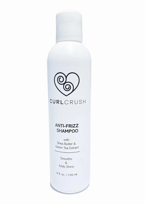CURLCRUSH Curly Hair Anti-Frizz Shampoo 8 oz