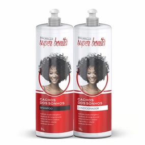 Curls Of Dreams/Cachos Dos Sonhos - Brazilian Haircare (Curls of Dreams Shampoo and Conditioner Kit 1L)