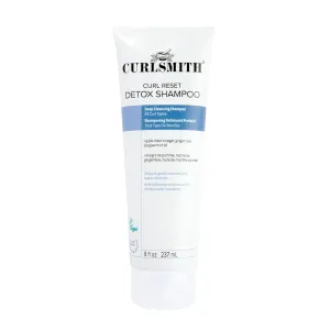 CURLSMITH Detox Shampoo - Clarifying Shampoo for All Hair Types - Removes Build-Up to Refresh & Revive Curls (8 oz)