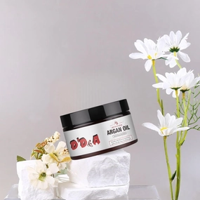 D'D&A Argan Oil Mask for Dry, Damaged, Frizzy Hair - Nourishing, Strengthening 500ml/16.9fl.oz (Mask, 500ml)
