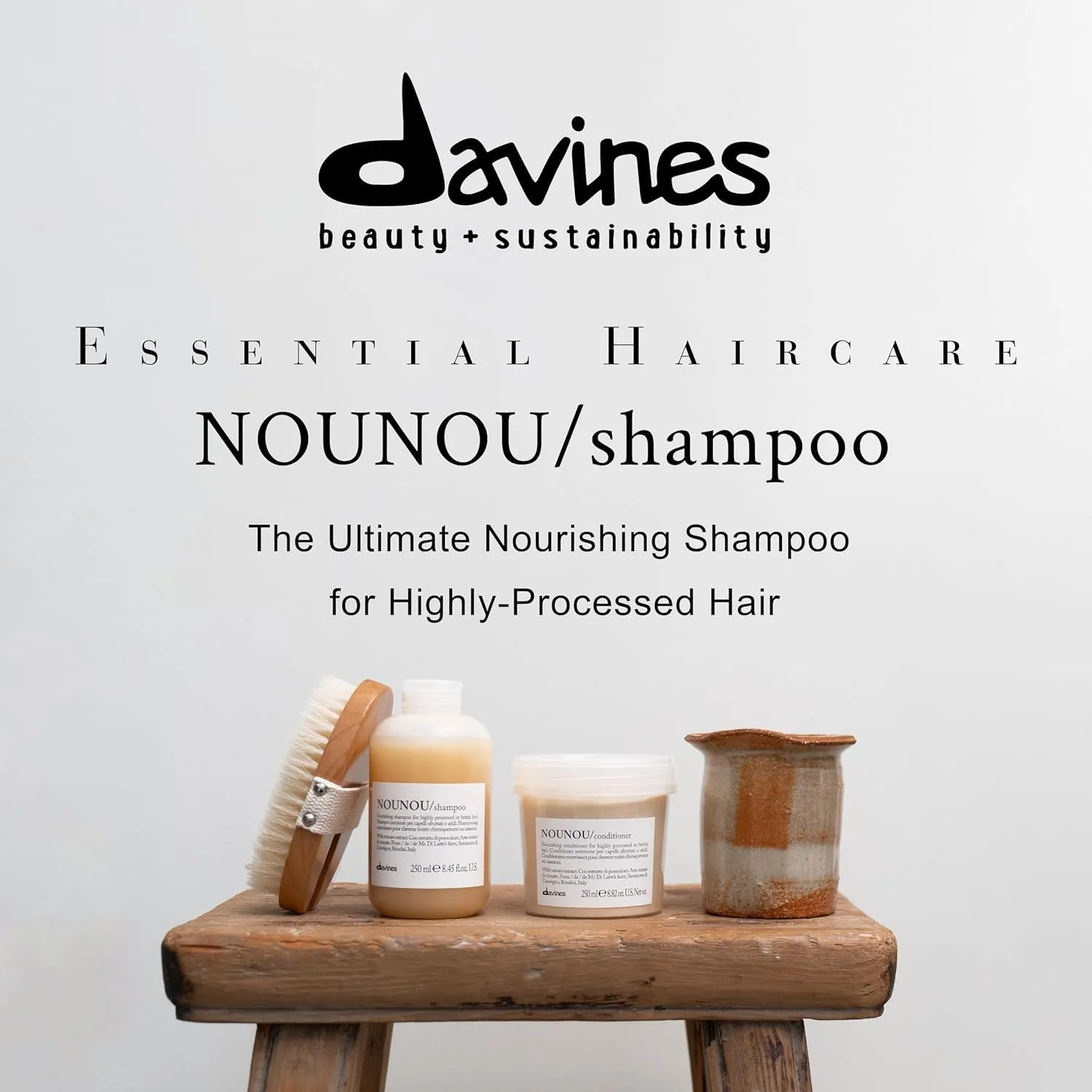 Davines NOUNOU Hydrating Deep Shampoo & Conditioner