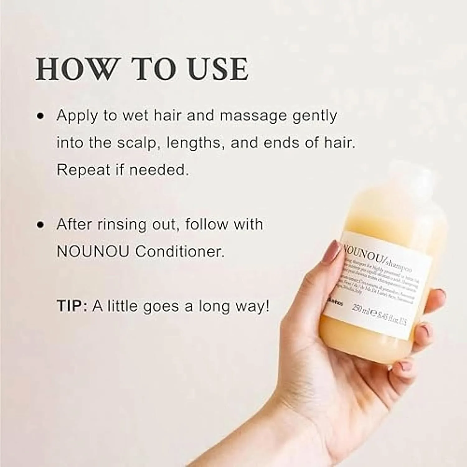 Davines NOUNOU Hydrating Deep Shampoo & Conditioner