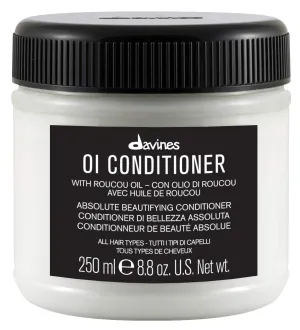 Davines OI Conditioner Smoothing Conditioner for Normal Hair   All Hair Types Softens   Restores Chemically Treated Hair 8.8 Oz