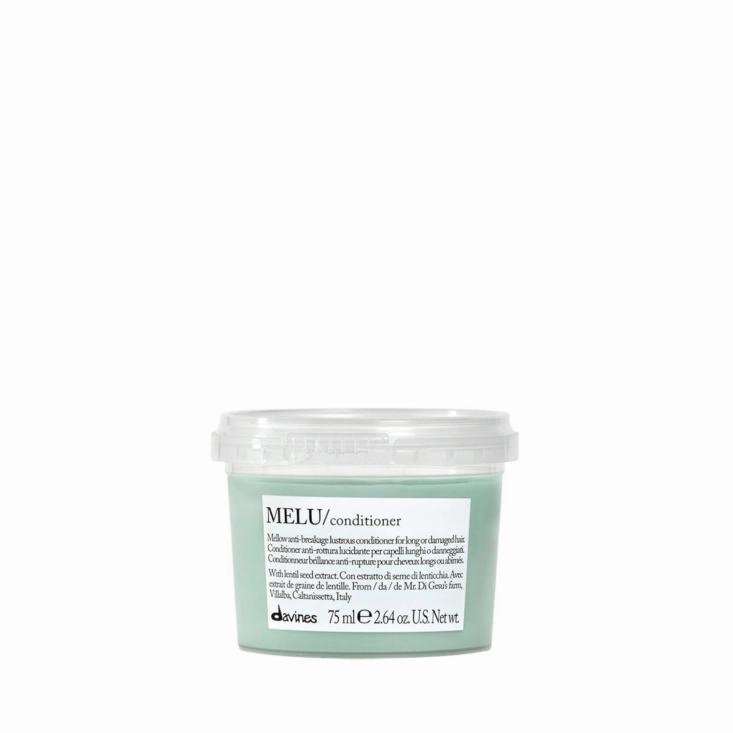 Davines MELU Conditioner, Anti-Breakage Conditioner For Long Hair And Damaged Hair