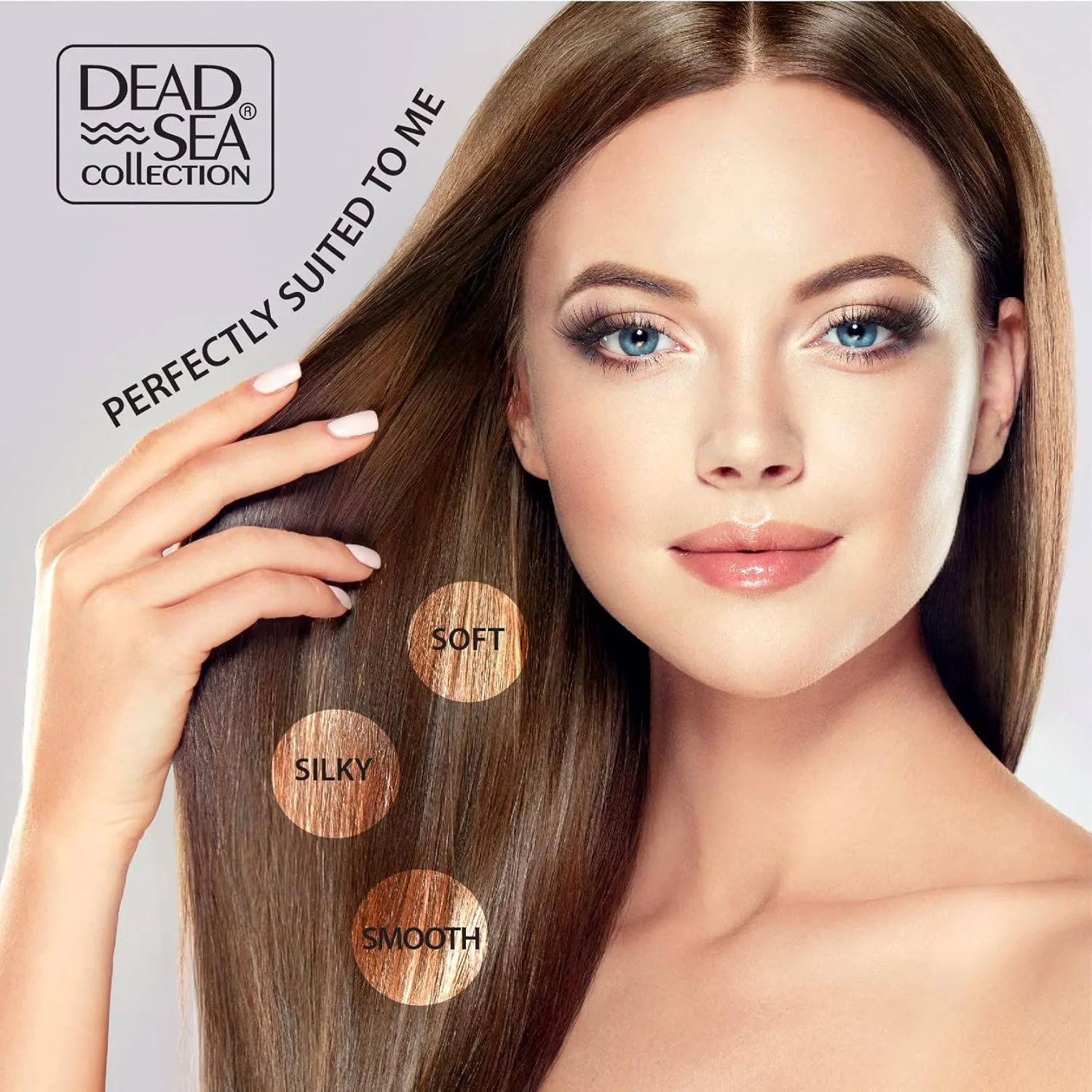 Dead Sea Collection Shampoo and Conditioner Set with Macadamia Oil – Hydrating Softening Hair Products with Dead Sea Minerals for All Hair Types – Set of 2 Bottles (33.8 & 30.6 Fl. Oz.)