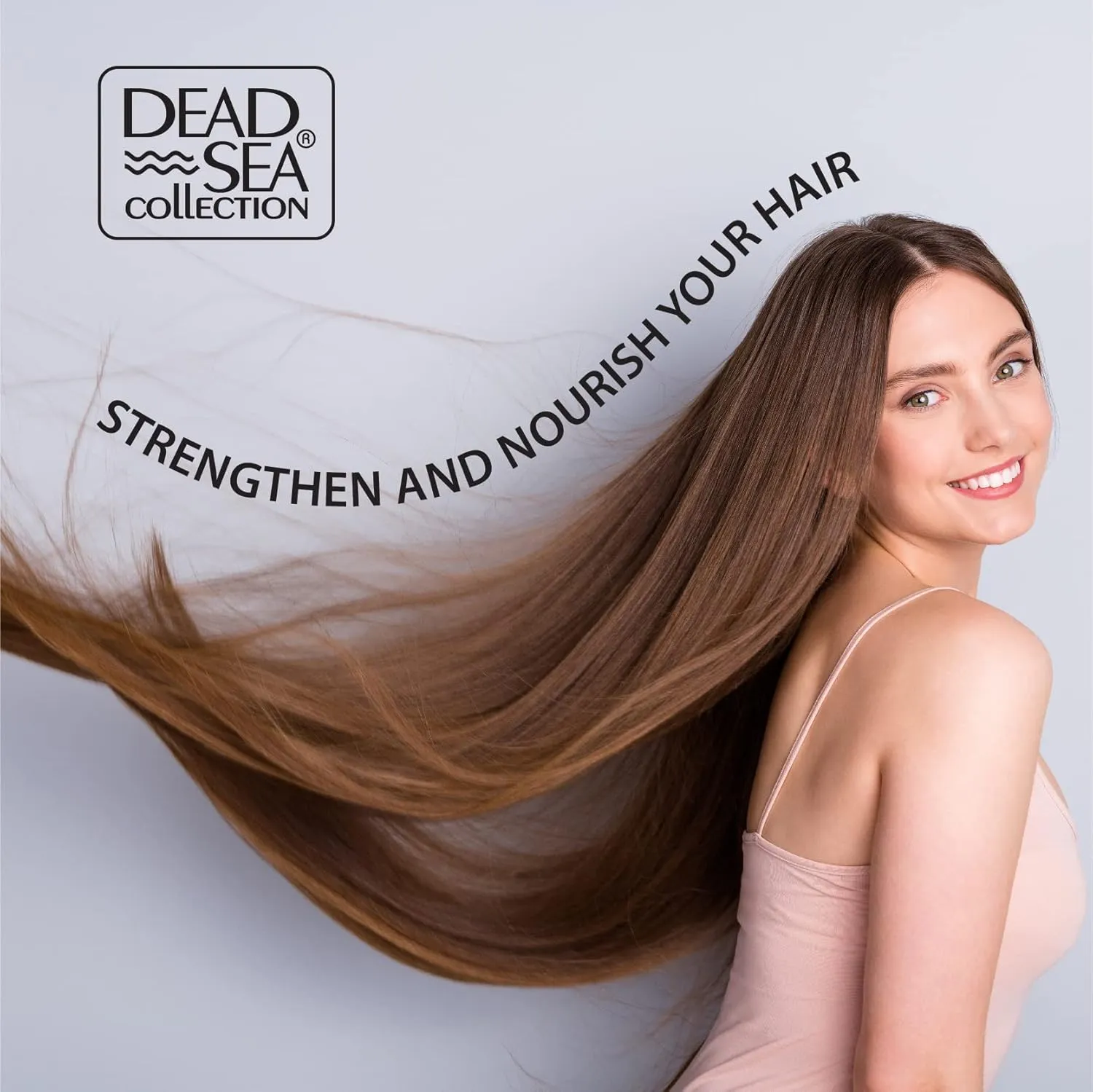 Dead Sea Collection Shampoo and Conditioner Set with Macadamia Oil – Hydrating Softening Hair Products with Dead Sea Minerals for All Hair Types – Set of 2 Bottles (33.8 & 30.6 Fl. Oz.)