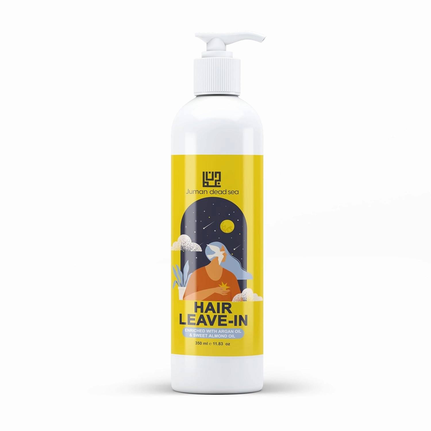 Dead Sea Goods | Hair Leave-In Enriched with Argan Oil & Sweet Almond Oil