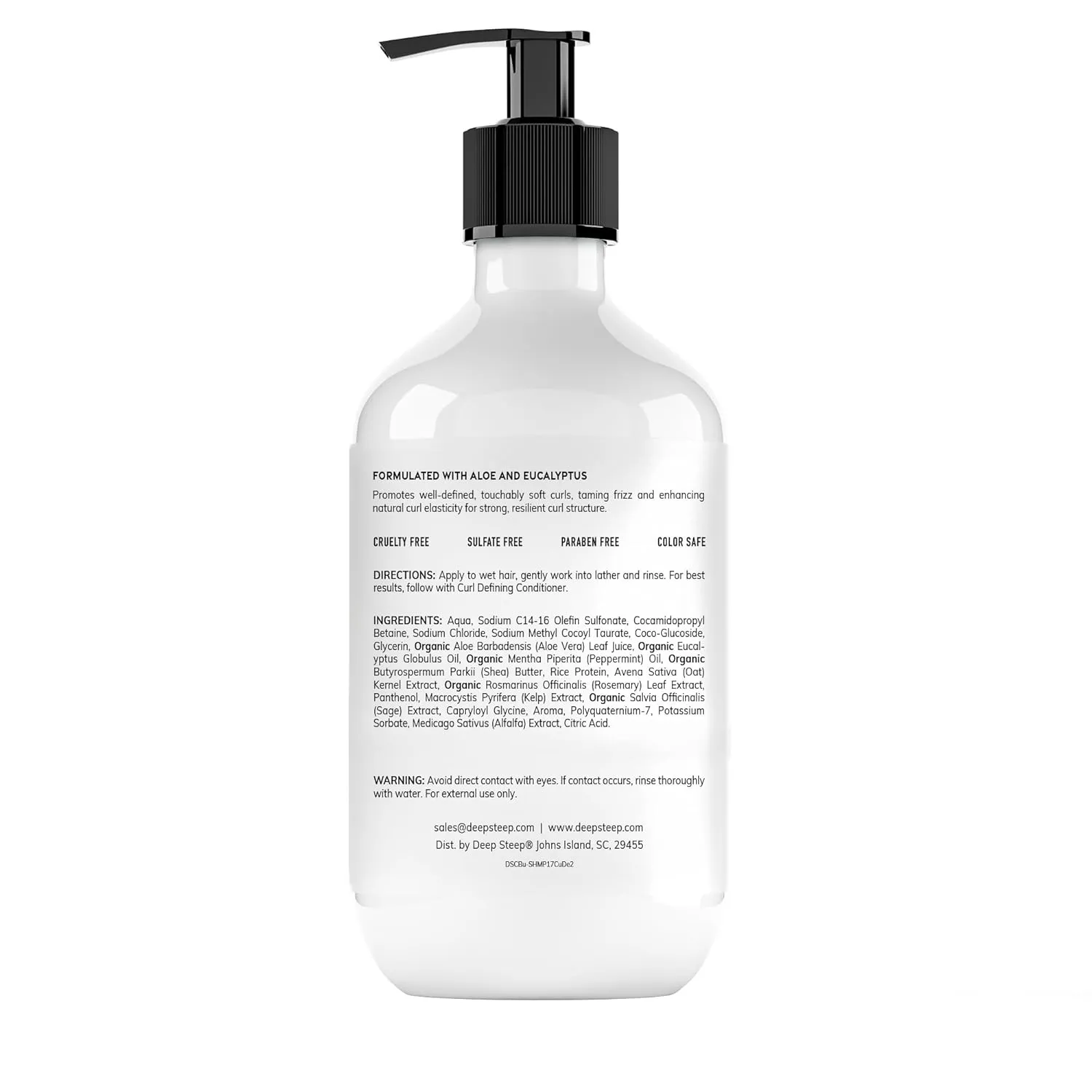 Deep Steep Shampoo, 17 oz (Curl Defining)