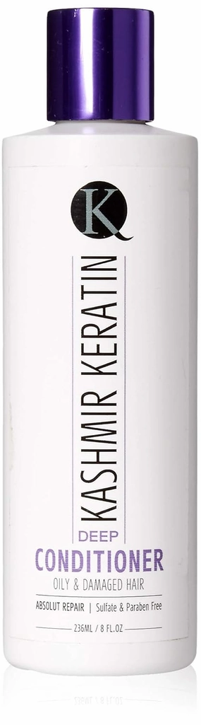 Deep Conditioner For Oily And Damaged Hair Sulfate And Paraben (8 Fl Oz.)