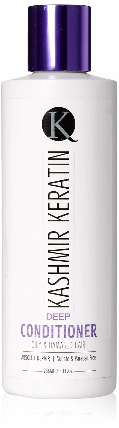 Deep Conditioner For Oily And Damaged Hair Sulfate And Paraben (8 Fl Oz.)