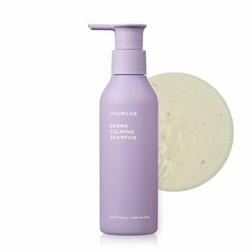 Derma Calming Shampoo 11.8oz [For Dry & Sensitive Scalp] | Gentle Hydrating Scalp Care | Strengthen Scalp Barrier | Vegan Shampoo | Korean Salon Brand