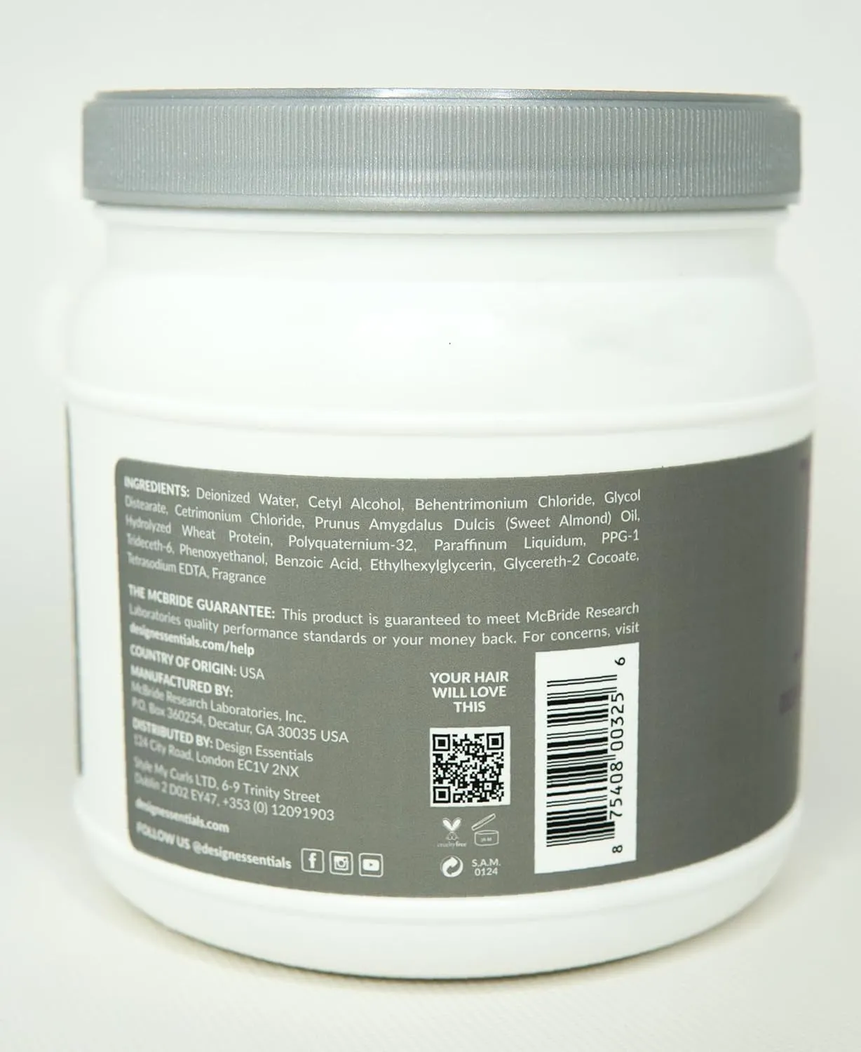 Design Essentials Almond Butter Express Instant Moisturizing Conditioner, For Hydrating and Moisturizing Dry, Brittle Hair, 32 oz (Pack of 1)
