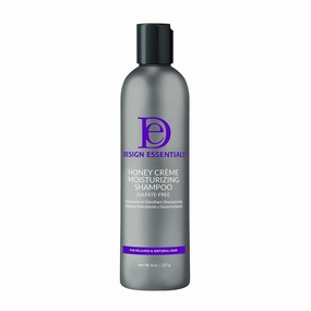 Design Essentials Honey Creme Moisture Retention Super Detangling Conditioning Shampoo, Sulfate Free for Moisturizing and Strengthening Hair, 8 Fl Oz (Pack of 1)